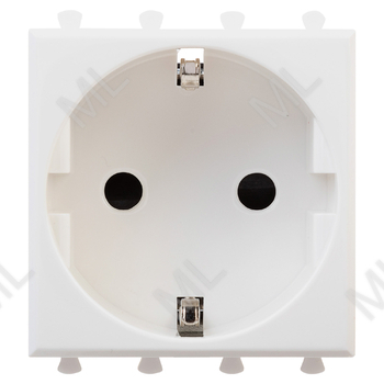 Розетка DKC "Avanti", "Белое облако", 2 модуля Арт. 4400002 - Каталог электротехнического оборудования