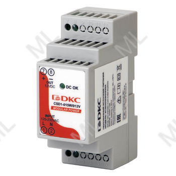 Источник питания "MODULAR POWER", однофазный, 15Вт, 1.2А, 12В АРТ. XCSD1015W012VAA - Каталог электротехнического оборудования